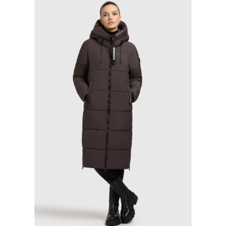 khujo NALU Manteau d'hiver moody plum