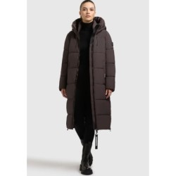 khujo NALU Manteau d'hiver moody plum