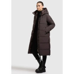 khujo NALU Manteau d'hiver moody plum