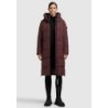 khujo NALU Manteau d'hiver moscato red
