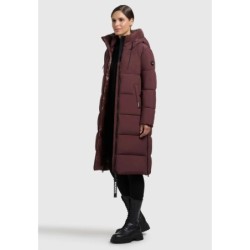khujo NALU Manteau d'hiver moscato red