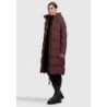 khujo NALU Manteau d'hiver moscato red