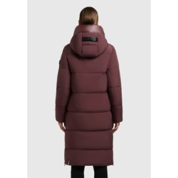 khujo NALU Manteau d'hiver moscato red
