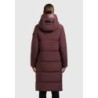 khujo NALU Manteau d'hiver moscato red