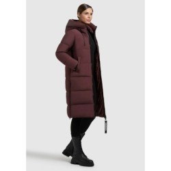 khujo NALU Manteau d'hiver moscato red