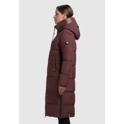 khujo NALU Manteau d'hiver moscato red