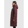 khujo NALU Manteau d'hiver moscato red