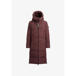 khujo NALU Manteau d'hiver moscato red