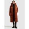 khujo PULSET SHINY Manteau d'hiver sienna brown