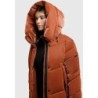 khujo PULSET SHINY Manteau d'hiver sienna brown