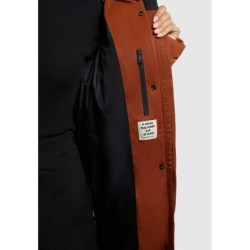 khujo PULSET SHINY Manteau d'hiver sienna brown