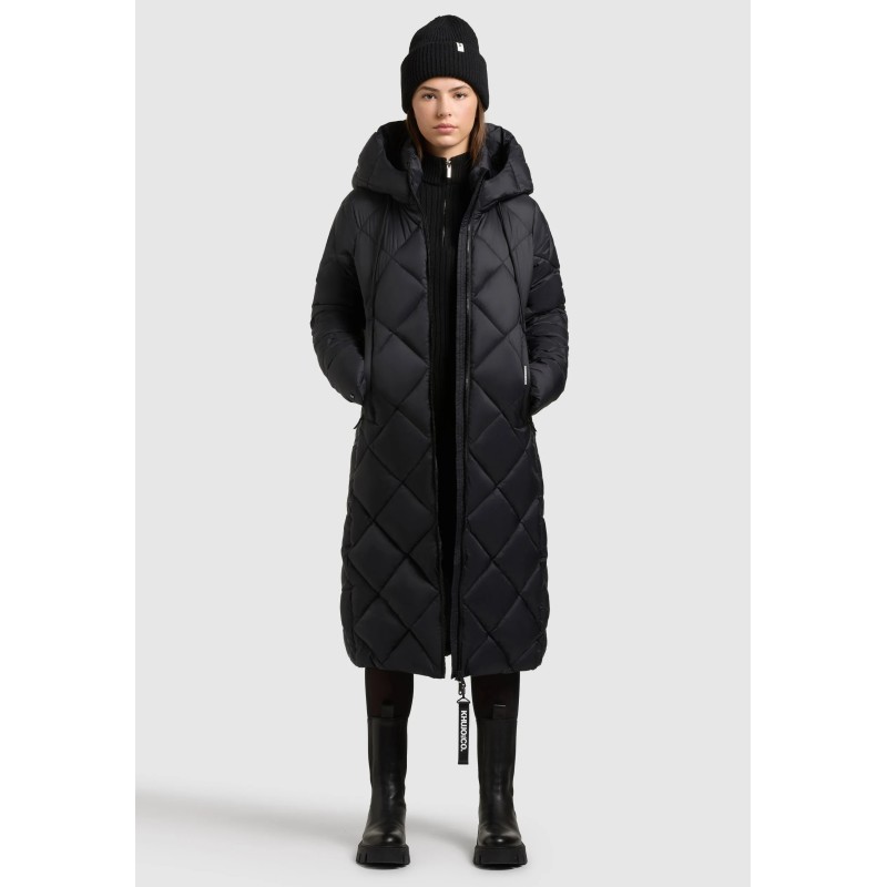 khujo CILIA Manteau d'hiver noir