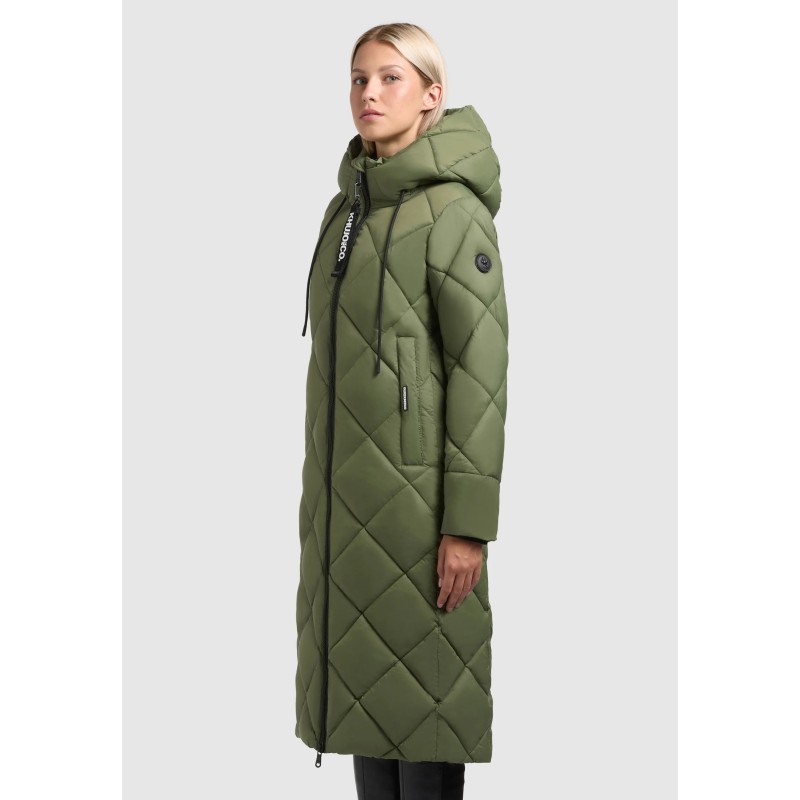 khujo CILIA Manteau d'hiver fern green