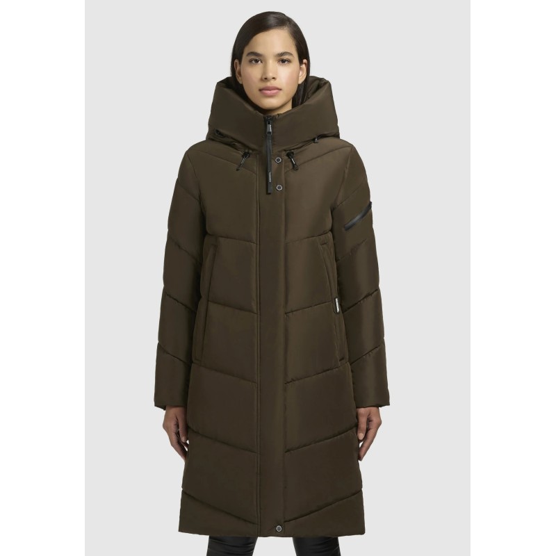 khujo JANGE Manteau d'hiver dunkeloliv