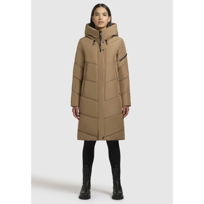khujo JANGE Manteau d'hiver hellbraun