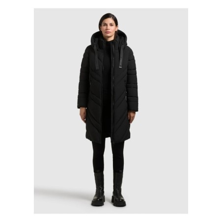 khujo TABY Manteau d'hiver noir