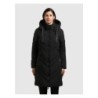 khujo TABY Manteau d'hiver noir