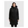 khujo TABY Manteau d'hiver noir