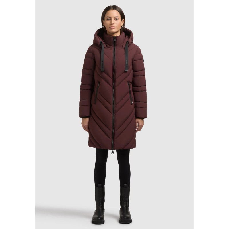 khujo TABY Manteau d'hiver moscato red