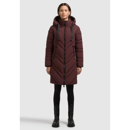 khujo TABY Manteau d'hiver moscato red