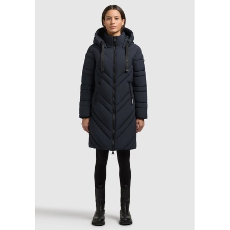 khujo TABY Manteau d'hiver port blue