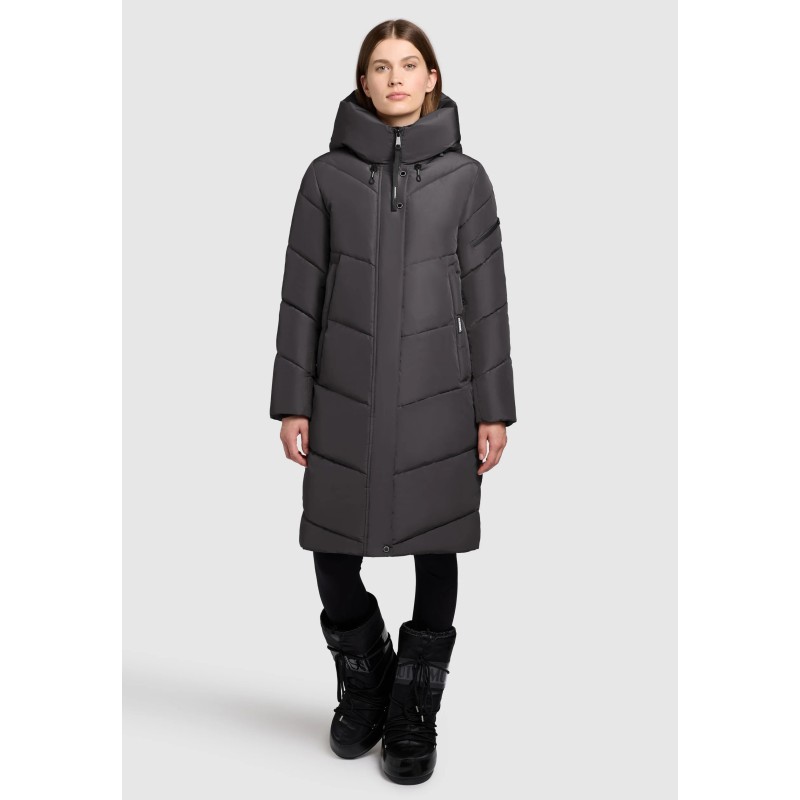 khujo JANGE Manteau d'hiver dunkelgrau
