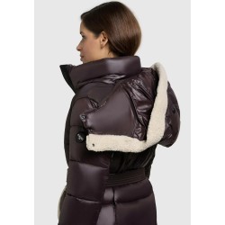 khujo POPPY Manteau d'hiver moody plum
