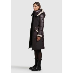 khujo POPPY Manteau d'hiver moody plum