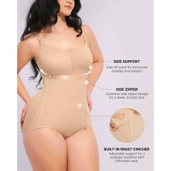 AirSlim® Bodysuit brève cincher de contrôle du ventre intégré
