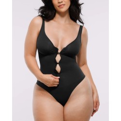 Skin Flow™ Bodysuit à fermeture éclaire avant