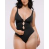 Skin Flow™ Bodysuit à fermeture éclaire avant
