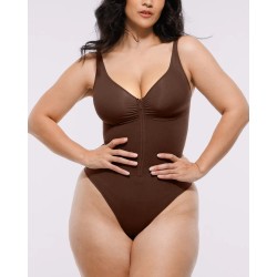 Skin Flow™ Bodysuit à fermeture éclaire avant