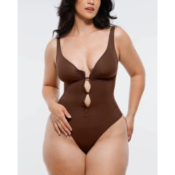 Skin Flow™ Bodysuit à fermeture éclaire avant