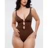 Skin Flow™ Bodysuit à fermeture éclaire avant