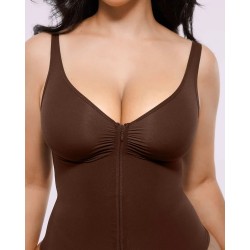 Skin Flow™ Bodysuit à fermeture éclaire avant