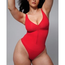 Skin Flow™ Bodysuit à fermeture éclaire avant