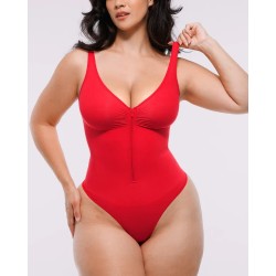 Skin Flow™ Bodysuit à fermeture éclaire avant