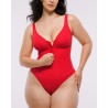 Skin Flow™ Bodysuit à fermeture éclaire avant