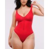 Skin Flow™ Bodysuit à fermeture éclaire avant