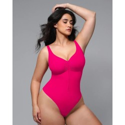 Skin Flow™ Bodysuit à fermeture éclaire avant
