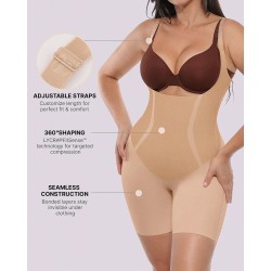 ARMOR INTÉRIEUR™ LYCRA®FitSense™ Bodysuit plein buste ouvert