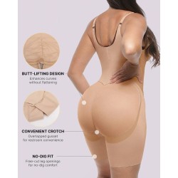 ARMOR INTÉRIEUR™ LYCRA®FitSense™ Bodysuit plein buste ouvert