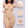 AirSlim® Bodysuit Mid Thigh sans bretelles