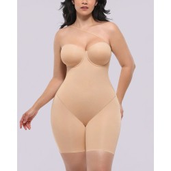 AirSlim® Bodysuit Mid Thigh sans bretelles
