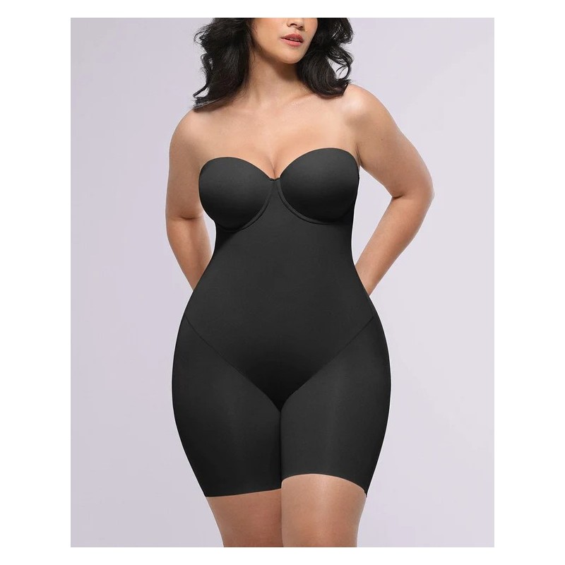 AirSlim® Bodysuit Mid Thigh sans bretelles AirSlim® Bodysuit Mid Thigh sans bretelles