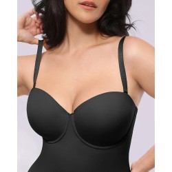 AirSlim® Bodysuit Mid Thigh sans bretelles