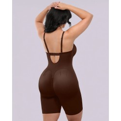 AirSlim® Bodysuit Mid Thigh sans bretelles