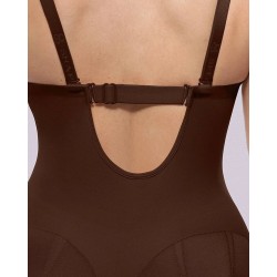 AirSlim® Bodysuit Mid Thigh sans bretelles